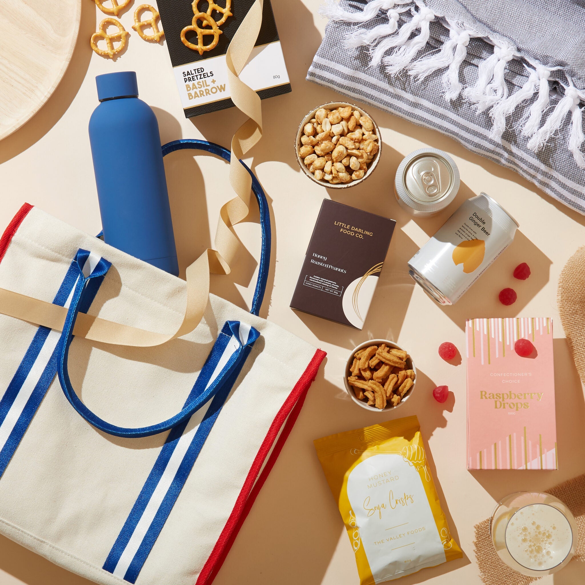 By The Beach Gift & Canvas Tote