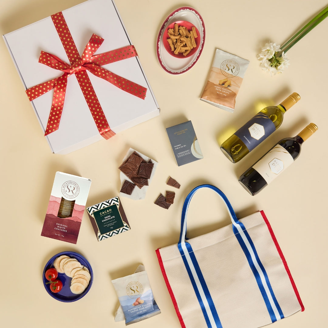 Double Wine Canvas Shopper