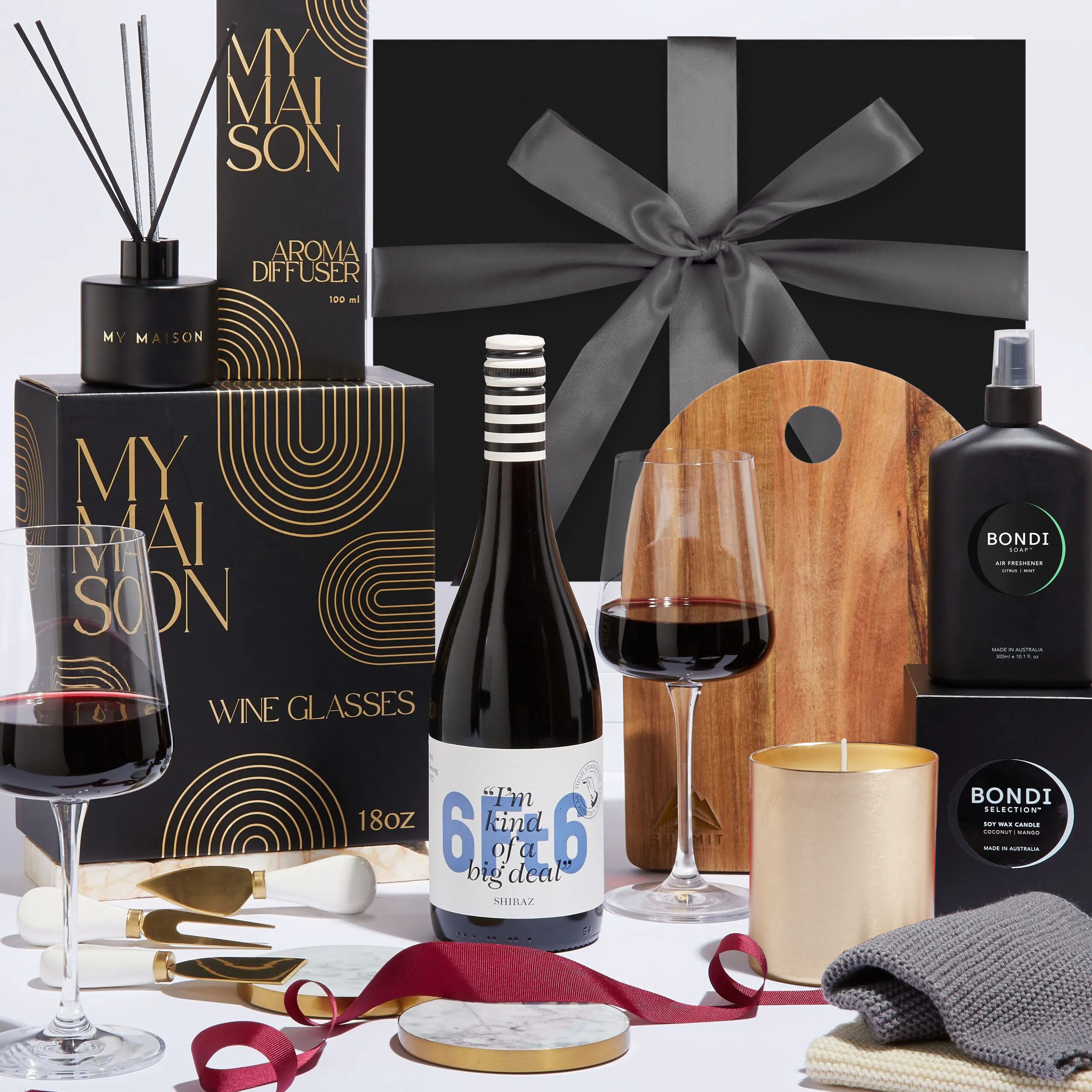 Elegant Shiraz Housewarming Gift Box