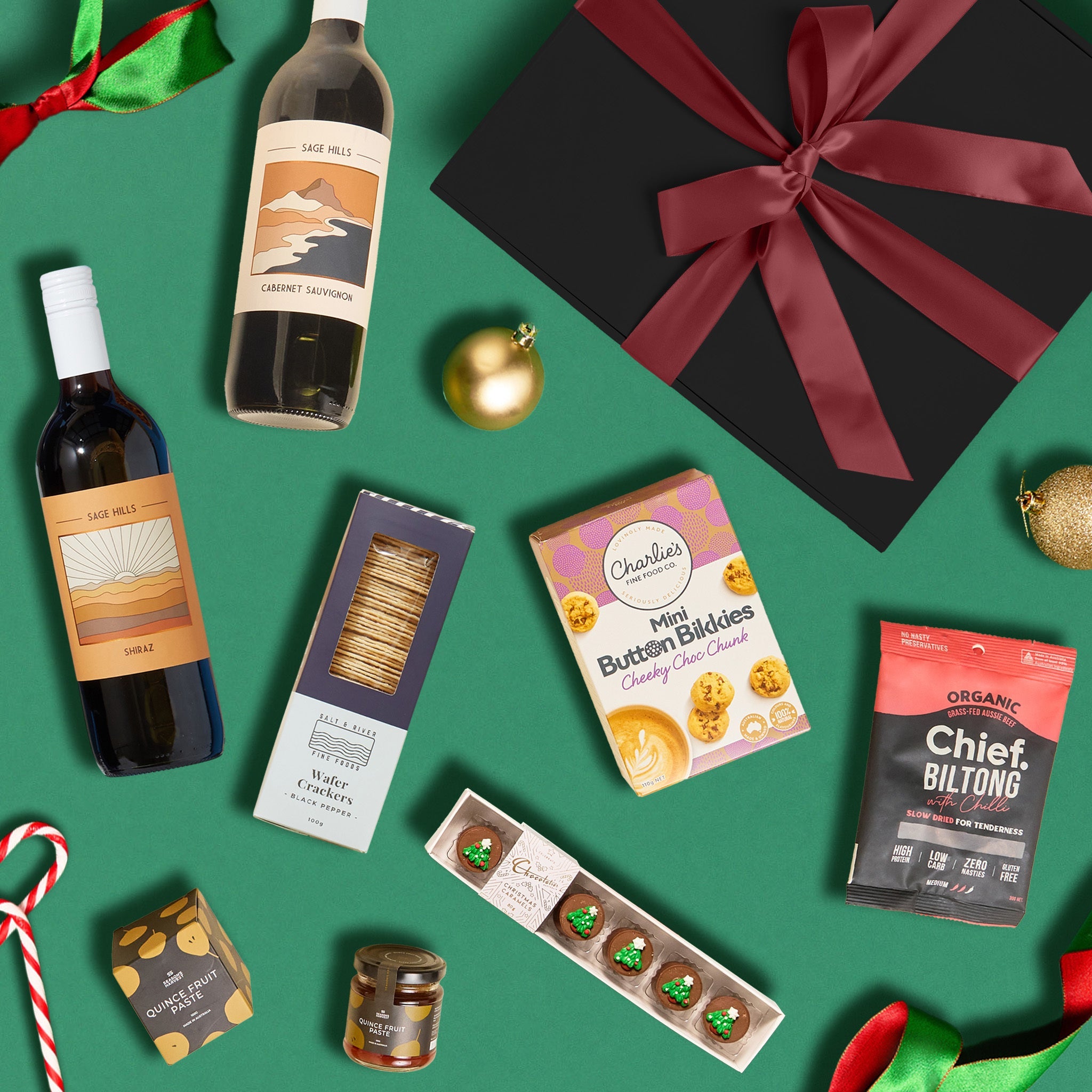 Josh’s Red Wine Duo & Nibbles Gift Hamper