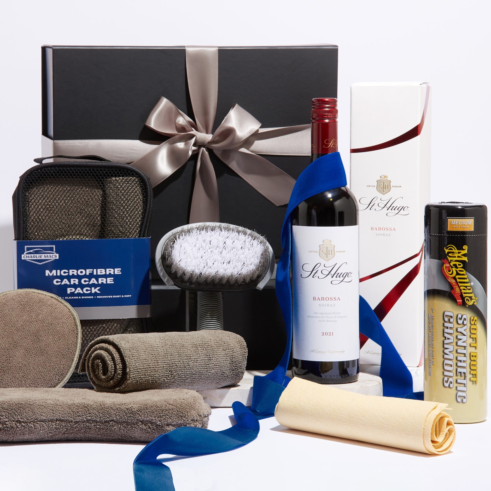 Luxury Car & St Hugo Shiraz Hamper