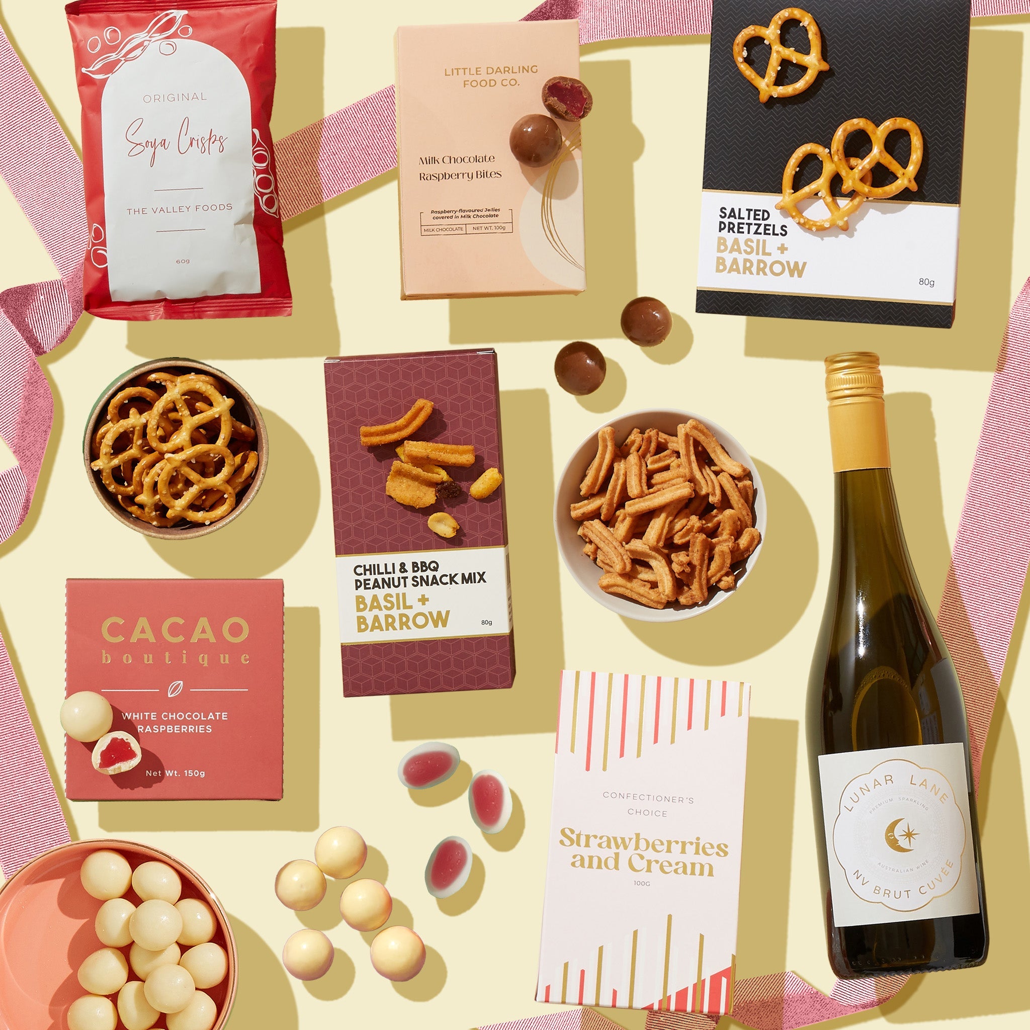 Mum’s Sparkling & Snacks Gift