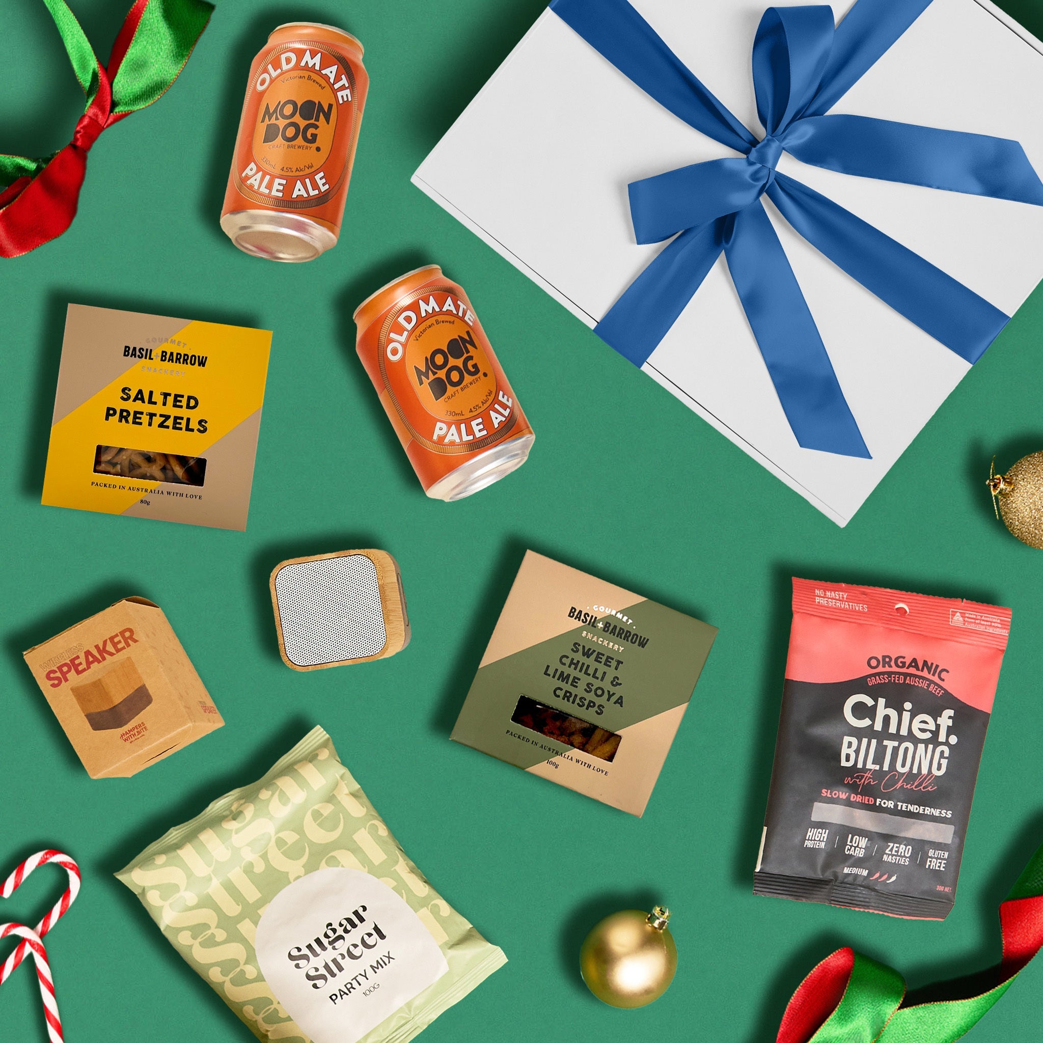 Hoppy Days Pale Ale, Snack & Speaker Gift Hamper