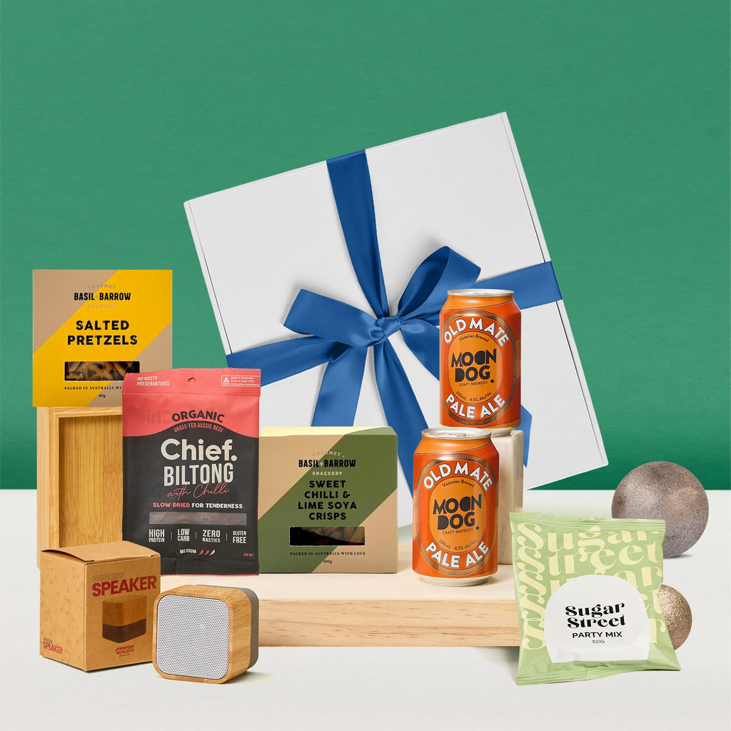Hoppy Days Pale Ale, Snack & Speaker Gift Hamper