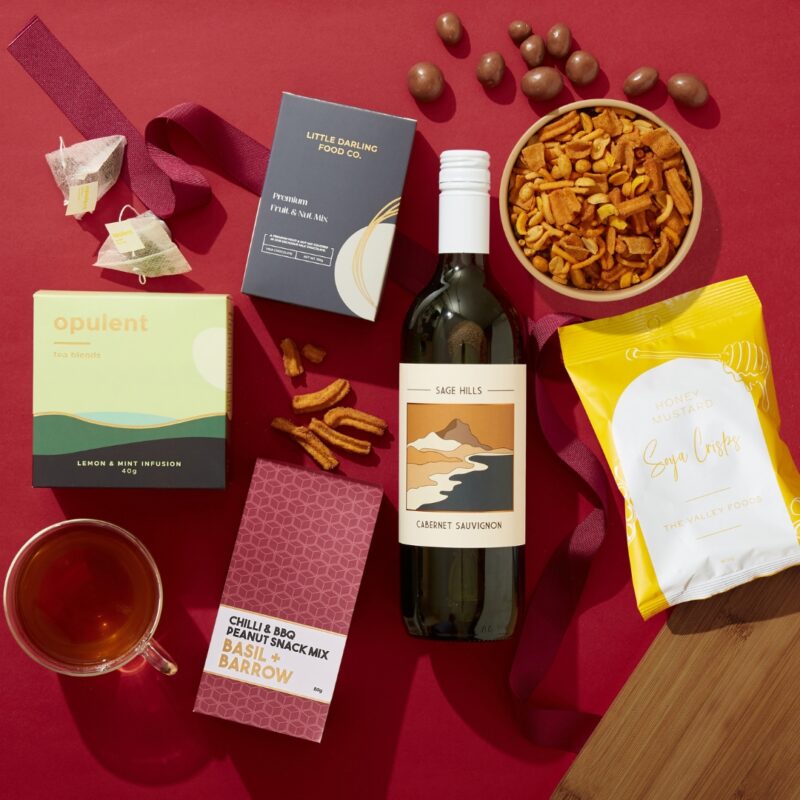 Red Welcome Home Hamper