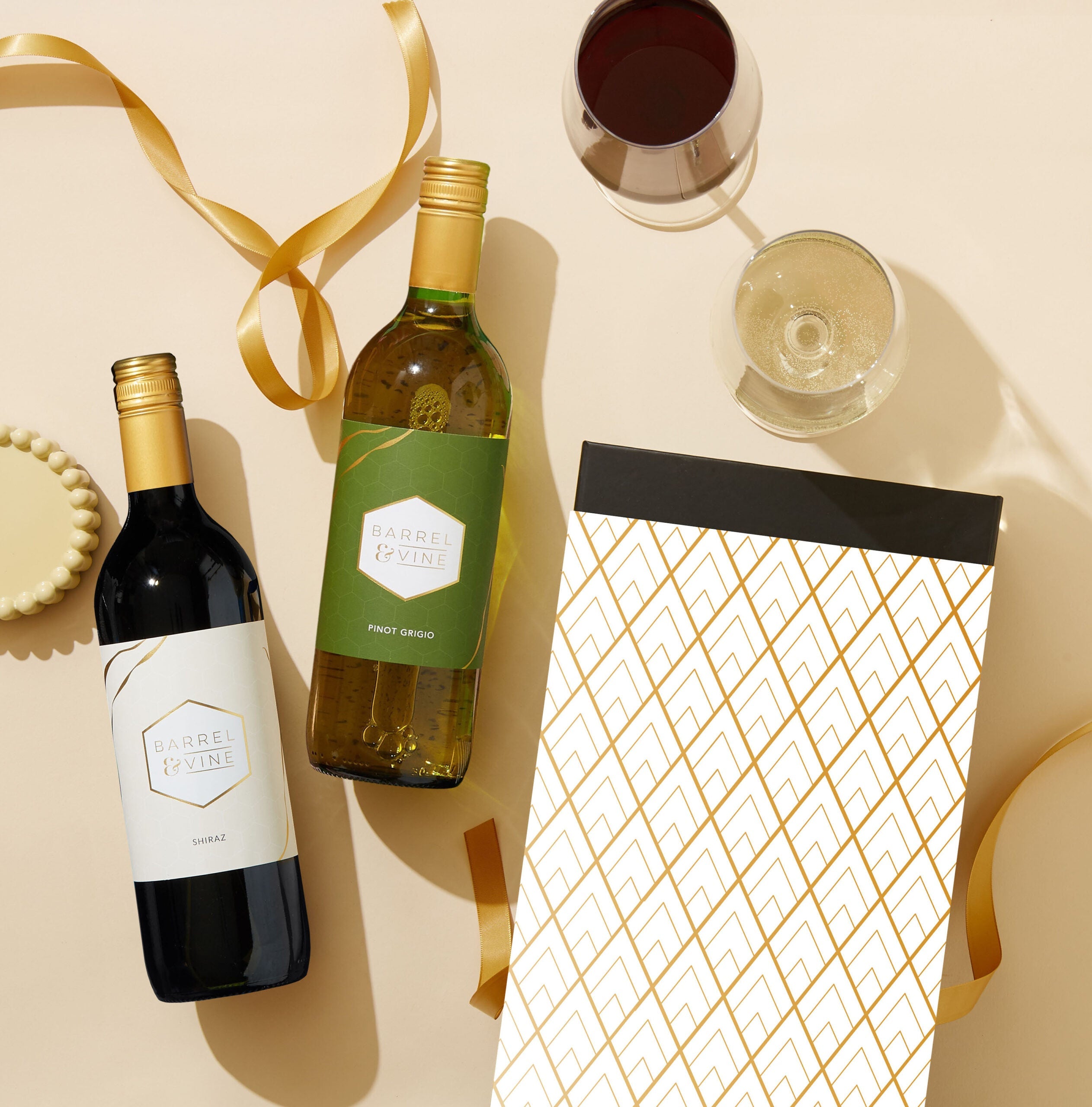 Red & White Wine Box