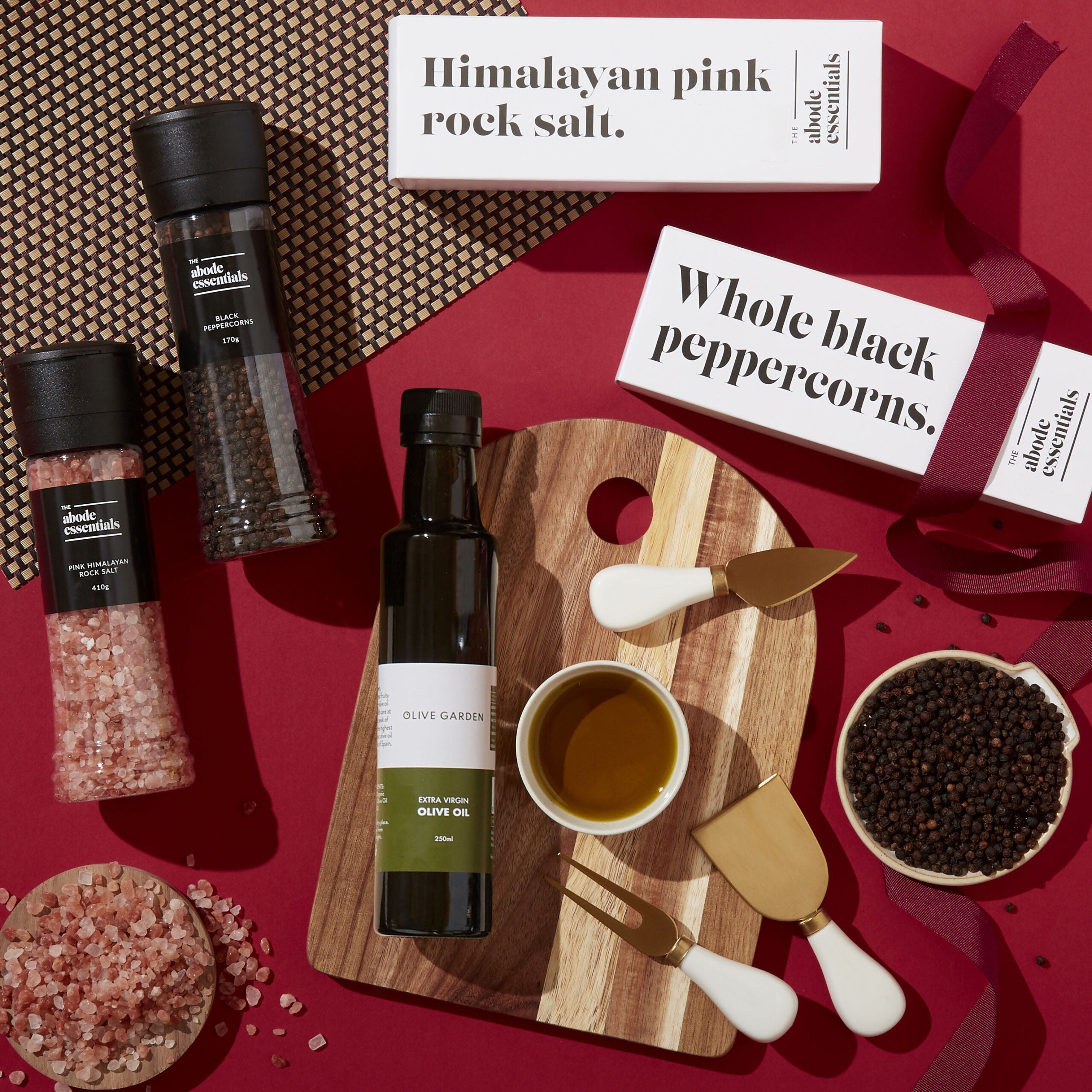 Welcome Home Cheeseboard & Olive Oil